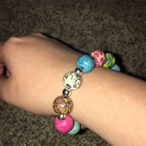 VERA BRADLEY Multicolored Vera Bead Bracelet